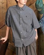 【フリークスストア/FREAK'S STORE】の別注 ワンポイント刺繍チェックショートスリーブシャツ/チェックシャツ/半袖シャツ/ユニセックス【限定展開】 25SS 人気、トレンドファッション・服の通販 founy(ファニー) ファッション Fashion レディースファッション Fashion for Women トップス・カットソー Cut & Sew Tops シャツ・ブラウス・オフィスカジュアル Elegant Blouses & Button-Ups 2024年 2024 2024春夏・S/S Spring/Summer 2024 SS24 2025年 2025 2025春夏・S/S Spring/Summer 2025 SS25 ギンガム Gingham, Gingham Fabric チェック Check, Plaid, Tartan トレンド Trend, Trending Now ベーシック Basic, Essential ルーズ Loose, Oversized ワンポイント One Point, Statement Accent 別注 Limited Edition, Custom Order 半袖 Short Sleeve, Half Sleeve 夏 Summer S/S・春夏 SS, Spring/Summer, Warm Season thumbnail ネイビー|ID: prp329100004545710 ipo3291000000032533220