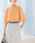 【アーバンリサーチ ロッソ/URBAN RESEARCH ROSSO】の2WAYウォッシャブルフレアスリーブブラウス 人気、トレンドファッション・服の通販 founy(ファニー) ファッション Fashion レディースファッション Fashion for Women トップス・カットソー Cut & Sew Tops シャツ・ブラウス・オフィスカジュアル Elegant Blouses & Button-Ups 2025年 2025 2025春夏・S/S Spring/Summer 2025 SS25 アクセサリー Fashion Accessories ウォッシャブル Machine Washable スリーブ Sleeve, Long Sleeve / Short Sleeve フレア Flare, Flared 夏 Summer S/S・春夏 SS, Spring/Summer, Warm Season 洗える Machine Washable thumbnail ORANGE|ID: prp329100004545725 ipo3291000000032742425