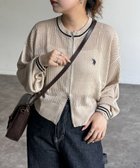 【シーピーシーエム/CPCM】の【U.S. POLO ASSN.】クルーネックメッシュカーディガン 人気、トレンドファッション・服の通販 founy(ファニー) ファッション Fashion レディースファッション WOMEN トップス・カットソー Tops/Tshirt カーディガン Cardigans イタリア Italy 春 Spring 腕時計 Watch コレクション Collection コンパクト Compact タンク Tank ダウン Down メッシュ Mesh メンズ Mens S/S・春夏 Ss・Spring/Summer 夏 Summer エレガント 上品 Elegant thumbnail オフホワイト|ID: prp329100004545736 ipo3291000000032346839