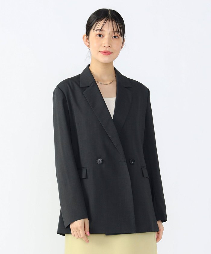 【ビームス ハート/BEAMS HEART】の【6/5新規値下げ】【洗濯機洗い可】シアー ダブルジャケット 25SS インテリア・キッズ・メンズ・レディースファッション・服の通販 founy(ファニー) https://founy.com/ ファッション Fashion レディースファッション Ladies' Fashion Online アウター Coat Outerwear ジャケット Jackets 2025年 2025 2025春夏・S/S Ss,Spring/Summer,2025 シアー Sheer ジャケット Jacket ダブル Double トレンド Trend エレガント 上品 Elegant 夏 Summer 春 Spring S/S・春夏 Ss・Spring/Summer |ID: prp329100004545764 ipo3291000000032361621