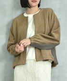 【インタープラネット/INTERPLANET】のフェイクスエードボリュームスリーブ ブルゾン 人気、トレンドファッション・服の通販 founy(ファニー) ファッション Fashion レディースファッション WOMEN アウター Coat Outerwear ブルゾン Blouson/Jackets トップス・カットソー Tops/Tshirt ボリュームスリーブ / フリル袖 Volume Sleeve ストール Stall フェイクスエード Faux Suede ブルゾン Blouson A/W・秋冬 Aw・Autumn/Winter・Fw・Fall-Winter thumbnail モカ|ID: prp329100004545801 ipo3291000000032119857