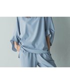 【メイソングレイ/MAYSON GREY】のタックワイドスリーブボートネックブラウス≪洗濯機で洗える≫ 人気、トレンドファッション・服の通販 founy(ファニー) ファッション Fashion レディースファッション WOMEN トップス・カットソー Tops/Tshirt シャツ/ブラウス Shirts/Blouses 洗える Washable カーゴパンツ Cargo Pants ストレッチ Stretch スリーブ Sleeve セットアップ Set Up デニム Denim ボーダー Border ワイド Wide thumbnail ブルー|ID: prp329100004545814 ipo3291000000032277719