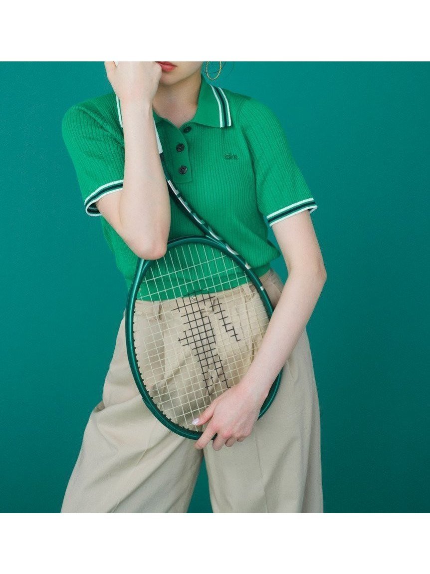 【スナイデル/SNIDEL】のLACOSTE/ポロニット インテリア・キッズ・メンズ・レディースファッション・服の通販 founy(ファニー) 　ファッション　Fashion　レディースファッション　WOMEN　トップス・カットソー　Tops/Tshirt　ニット　Knit Tops　おすすめ　Recommend　クラシカル　Classical　シンプル　Simple　スポーツ　Sports　セットアップ　Set Up　トレンド　Trend　パステル　Pastel　フィット　Fit　フォーマル　Formal　ポロシャツ　Polo Shirt　人気　Popularity　夏　Summer　春　Spring　S/S・春夏　Ss・Spring/Summer　GRN[024]|ID: prp329100004545829 ipo3291000000032120051