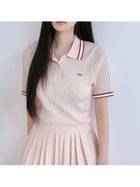 【スナイデル/SNIDEL】のLACOSTE/ポロニット PNK[066]|ID:prp329100004545829