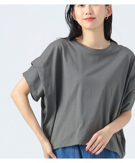 【ビームス ハート/BEAMS HEART】の【洗濯機洗い可】ビッグタック プルオーバー カットソー 25SS 半袖 コットン100% デザインスリーブ フェミニントップス 人気、トレンドファッション・服の通販 founy(ファニー) ファッション Fashion レディースファッション WOMEN トップス・カットソー Tops/Tshirt プルオーバー Pullover カットソー Cut and Sewn カットソー Cut And Sew サロペット Overalls シンプル Simple スキニー Skinny スリーブ Sleeve テーパード Tapered デニム Denim ビッグ Big フェミニン Feminine プリーツ Pleats ベスト Vest ボトム Bottom 半袖 Short Sleeve リラックス Relax ワイド Wide おすすめ Recommend 2025年 2025 2025春夏・S/S Ss,Spring/Summer,2025 |ID:prp329100004545845