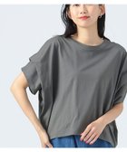 【ビームス ハート/BEAMS HEART】の【洗濯機洗い可】ビッグタック プルオーバー カットソー 25SS 半袖 コットン100% デザインスリーブ フェミニントップス 人気、トレンドファッション・服の通販 founy(ファニー) ファッション Fashion レディースファッション WOMEN トップス・カットソー Tops/Tshirt プルオーバー Pullover カットソー Cut and Sewn カットソー Cut And Sew サロペット Overalls シンプル Simple スキニー Skinny スリーブ Sleeve テーパード Tapered デニム Denim ビッグ Big フェミニン Feminine プリーツ Pleats ベスト Vest ボトム Bottom 半袖 Short Sleeve リラックス Relax ワイド Wide おすすめ Recommend 2025年 2025 2025春夏・S/S Ss,Spring/Summer,2025 thumbnail CHARCOAL?GREY|ID: prp329100004545845 ipo3291000000032317914