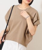 【ビームス ハート/BEAMS HEART】の【洗濯機洗い可】ビッグタック プルオーバー カットソー 25SS 半袖 コットン100% デザインスリーブ フェミニントップス 人気、トレンドファッション・服の通販 founy(ファニー) ファッション Fashion レディースファッション WOMEN トップス・カットソー Tops/Tshirt プルオーバー Pullover カットソー Cut and Sewn カットソー Cut And Sew サロペット Overalls シンプル Simple スキニー Skinny スリーブ Sleeve テーパード Tapered デニム Denim ビッグ Big フェミニン Feminine プリーツ Pleats ベスト Vest ボトム Bottom 半袖 Short Sleeve リラックス Relax ワイド Wide おすすめ Recommend 2025年 2025 2025春夏・S/S Ss,Spring/Summer,2025 thumbnail BEIGE|ID: prp329100004545845 ipo3291000000032317927