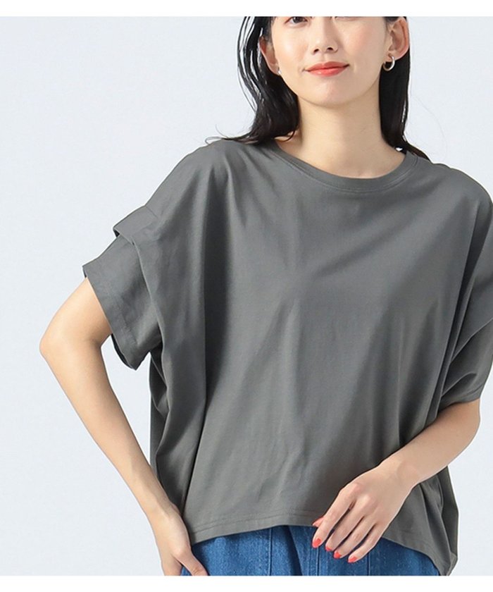 【ビームス ハート/BEAMS HEART】の【6/5新規値下げ】【洗濯機洗い可】ビッグタック プルオーバー カットソー 25SS 半袖 コットン100% デザインスリーブ フェミニントップス インテリア・キッズ・メンズ・レディースファッション・服の通販 founy(ファニー) https://founy.com/ ファッション Fashion レディースファッション Ladies' Fashion Online トップス・カットソー Tops/Tshirt プルオーバー Pullover カットソー Cut and Sewn カットソー Cut And Sew サロペット Overalls シンプル Simple スキニー Skinny スリーブ Sleeve テーパード Tapered デニム Denim ビッグ Big フェミニン Feminine プリーツ Pleats ベスト Vest ボトム Bottom 半袖 Short Sleeve リラックス Relax ワイド Wide おすすめ Recommend 2025年 2025 2025春夏・S/S Ss,Spring/Summer,2025 |ID: prp329100004545845 ipo3291000000032397364