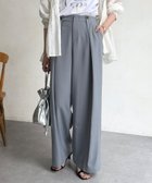 【シェトワ/Chez toi】の【マイナス3キロ見え】【オン/オフ使える】タック麻ライクパンツ 人気、トレンドファッション・服の通販 founy(ファニー) ファッション Fashion レディースファッション Fashion for Women パンツ Pants & Trousers シンプル Simple, Minimal センター Center, Center Line バランス Balance, Style Balance フレア Flare, Flared ミックス Mix, Mixed Style リラックス Relax, Relaxed Fit プチプライス・低価格 Affordable / Budget Price おすすめ Recommended / Our Picks thumbnail グレー|ID: prp329100004545848 ipo3291000000032650889