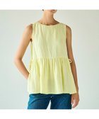 【ビショップ/Bshop】のノースリーブギャザーシャツ WOMEN 人気、トレンドファッション・服の通販 founy(ファニー) ファッション Fashion レディースファッション Fashion for Women トップス・カットソー Cut & Sew Tops キャミソール&ノースリーブ Camisoles & Sleeveless Tops シャツ・ブラウス・オフィスカジュアル Elegant Blouses & Button-Ups インナー Innerwear ノースリーブ Sleeveless, No-Sleeve thumbnail YELLOW|ID: prp329100004545856 ipo3291000000032764062