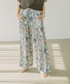 【ベイフロー/BAYFLOW】の≪一部 ≫ 夏も涼しい快適素材 アソート柄リラックスパンツ 人気、トレンドファッション・服の通販 founy(ファニー) ファッション Fashion レディースファッション WOMEN パンツ Pants おすすめ Recommend カットソー Cut And Sew ストレッチ Stretch ツイスト Twist ノースリーブ No Sleeve フリンジ Fringe ボタニカル Botanical リボン Ribbon リラックス Relax ワイド Wide 夏 Summer 楽ちん Easy thumbnail グリーン70|ID: prp329100004545909 ipo3291000000032299090