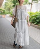 【スピック&スパン/Spick & Span】の《WEB限定追加2 》HYUレースギャザーワンピース ホワイト|ID: prp329100004545916 ipo3291000000032622098