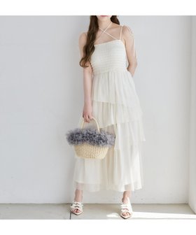 【ナイスクラップ/NICE CLAUP】のティアードシアーロングワンピ 人気、トレンドファッション・服の通販 founy(ファニー) ファッション Fashion レディースファッション WOMEN ワンピース Dress 2025年 2025 2025春夏・S/S Ss,Spring/Summer,2025 おすすめ Recommend インナー Inner キャップ Cap サンダル Sandals シアー Sheer シェイプ Shape シャーリング Shirring スポーツ Sports セットアップ Set Up ダウン Down チューブ Tube ロング Long 夏 Summer |ID:prp329100004545926