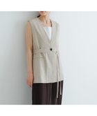 【アーバンリサーチ/URBAN RESEARCH】のベルトデザインリネンジレ 人気、トレンドファッション・服の通販 founy(ファニー) ファッション Fashion レディースファッション Fashion for Women アウター Coat / Outerwear Collection トップス・カットソー Cut & Sew Tops ベスト&ジレ / 重ね着スタイル Vests & Gilets ベルト&ウエストマーク Belts & Waist Accessories 2025年 2025 2025春夏・S/S Spring/Summer 2025 SS25 おすすめ Recommended / Our Picks インナー Innerwear ベーシック Basic, Essential リネン Linen, Linen Fabric エレガント 上品 Elegant 夏 Summer 春 Spring S/S・春夏 SS, Spring/Summer, Warm Season thumbnail NATURAL|ID: prp329100004545931 ipo3291000000033600339