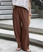 【ジャーナルスタンダード/JOURNAL STANDARD】の《追加4》【撥水/接触冷感/洗える/UVカット】リネンナイロンストレッチワイドパンツ 人気、トレンドファッション・服の通販 founy(ファニー) ファッション Fashion レディースファッション Ladies' Fashion Online パンツ Pants 2025年 2025 2025春夏・S/S Ss,Spring/Summer,2025 洗える Washable thumbnail ブラウン|ID: prp329100004545932 ipo3291000000032488725