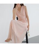 【ココモモ/COCOMOMO】のパーティードレス カシュクールワンピース 長袖ノースリーブ選べるタイプ 袖なし・ライトピンク|ID: prp329100004545943 ipo3291000000034660057