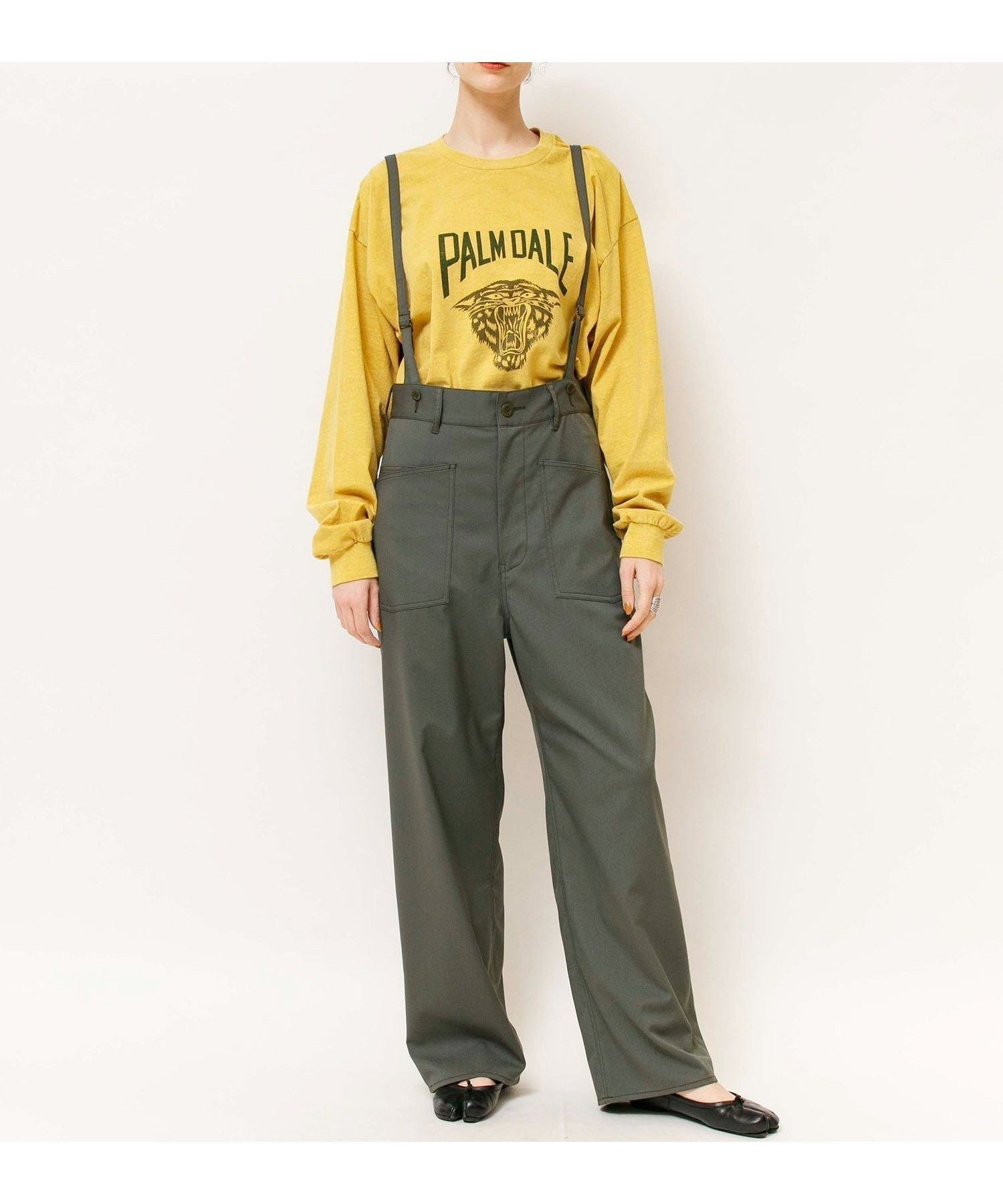 【ジョンブルプライベートラボ/Johnbull Private labo】のJohnbull/37.5アーミーサスペンダーパンツ 人気、トレンドファッション・服の通販 founy(ファニー) 　ファッション　Fashion　レディースファッション　WOMEN　パンツ　Pants　カーゴパンツ　Cargo Pants　抗菌　Antibacterial　サスペンダー　Suspenders　ストレッチ　Stretch　ストレート　Straight　デニム　Denim　プリント　Print　ポケット　Pocket　ワイド　Wide　ワンポイント　One Point　エレガント 上品　Elegant　 other-1|ID: prp329100004545949 ipo3291000000032288703