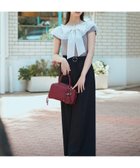 【ナチュラル ビューティー ベーシック/NATURAL BEAUTY BASIC】のダブルベルトワイドパンツ 人気、トレンドファッション・服の通販 founy(ファニー) ファッション Fashion レディースファッション Fashion for Women パンツ Pants & Trousers ベルト&ウエストマーク Belts & Waist Accessories thumbnail ブラック|ID: prp329100004545985 ipo3291000000033593954