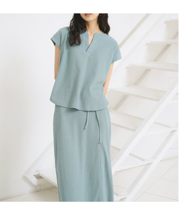 【ビーミングライフストアバイビームス/B:MING LIFE STORE by BEAMS】の【2点セット】スラブ テレコ セットアップ(S~M) 25SS リラックス 旅行 きれいめ 体型カバー 楽ちん インテリア・キッズ・メンズ・レディースファッション・服の通販 founy(ファニー) https://founy.com/ ファッション Fashion レディースファッション Ladies' Fashion Online セットアップ Setup キャップ Cap サンダル Sandals スキッパー Skipper スニーカー Sneakers スリーブ Sleeve セットアップ Set Up テレコ Tereko 人気 Popularity フレンチ French ラップ Wrap リラックス Relax 楽ちん Easy 旅行 Travel エレガント 上品 Elegant 2025年 2025 2025春夏・S/S Ss,Spring/Summer,2025 |ID: prp329100004546005 ipo3291000000032636412