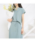 【ビーミングライフストアバイビームス/B:MING LIFE STORE by BEAMS】の【2点セット】スラブ テレコ セットアップ(S~M) 25SS リラックス 旅行 きれいめ 体型カバー 楽ちん GREYISH_BLUE|ID: prp329100004546005 ipo3291000000032750158