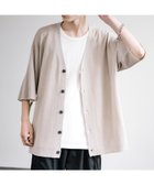 【ロッキーモンロー/Rocky Monroe】の接触冷感 サマーニットカーディガン 人気、トレンドファッション・服の通販 founy(ファニー) ファッション Fashion レディースファッション WOMEN トップス・カットソー Tops/Tshirt ニット Knit Tops カーディガン Cardigans 春 Spring カットソー Cut And Sew スリット Slit ドロップ Drop バランス Balance メンズ Mens リラックス Relax S/S・春夏 Ss・Spring/Summer 再入荷 Restock/Back In Stock/Re Arrival おすすめ Recommend 夏 Summer エレガント 上品 Elegant thumbnail 2.ホワイトグレー|ID: prp329100004546027 ipo3291000000032331230