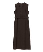 【デミルクス ビームス/Demi-Luxe BEAMS】のスラブネップ ノースリーブ ワンピース 人気、トレンドファッション・服の通販 founy(ファニー) ファッション Fashion レディースファッション WOMEN ワンピース Dress おすすめ Recommend カットソー Cut And Sew ストレッチ Stretch スリット Slit ネップ Nep Yarn ノースリーブ No Sleeve フロント Front リネン Linen ロング Long エレガント 上品 Elegant thumbnail BROWN|ID: prp329100004546039 ipo3291000000032121292