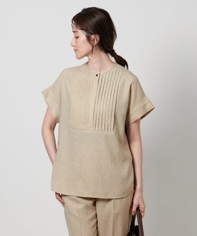 【ユナイテッドアローズ/UNITED ARROWS】 Spiree IAS タック ショートスリーブ ブラウス -接触冷感・UVカット・ストレッチ・ウォッシャブル-人気、トレンドファッション・服の通販 founy(ファニー) ファッション Fashion レディースファッション Fashion for Women トップス・カットソー Cut & Sew Tops シャツ・ブラウス・オフィスカジュアル Elegant Blouses & Button-Ups ショート Short, Short Length ジャケット Jacket, Outerwear ストレッチ Stretch, Stretchy Fabric スリーブ Sleeve, Long Sleeve / Short Sleeve セットアップ Set-Up, Coordinated Outfit ドット Polka Dot, Dot Pattern フロント Front, Front Design ヨーク Yoke, Yoke Design ワイド Wide, Wide Fit おすすめ Recommended / Our Picks 夏 Summer |ID:prp329100004546080