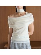 【スナイデル/SNIDEL】のギャザーアシメカットプルオーバー OWHT[002]|ID:prp329100004546101