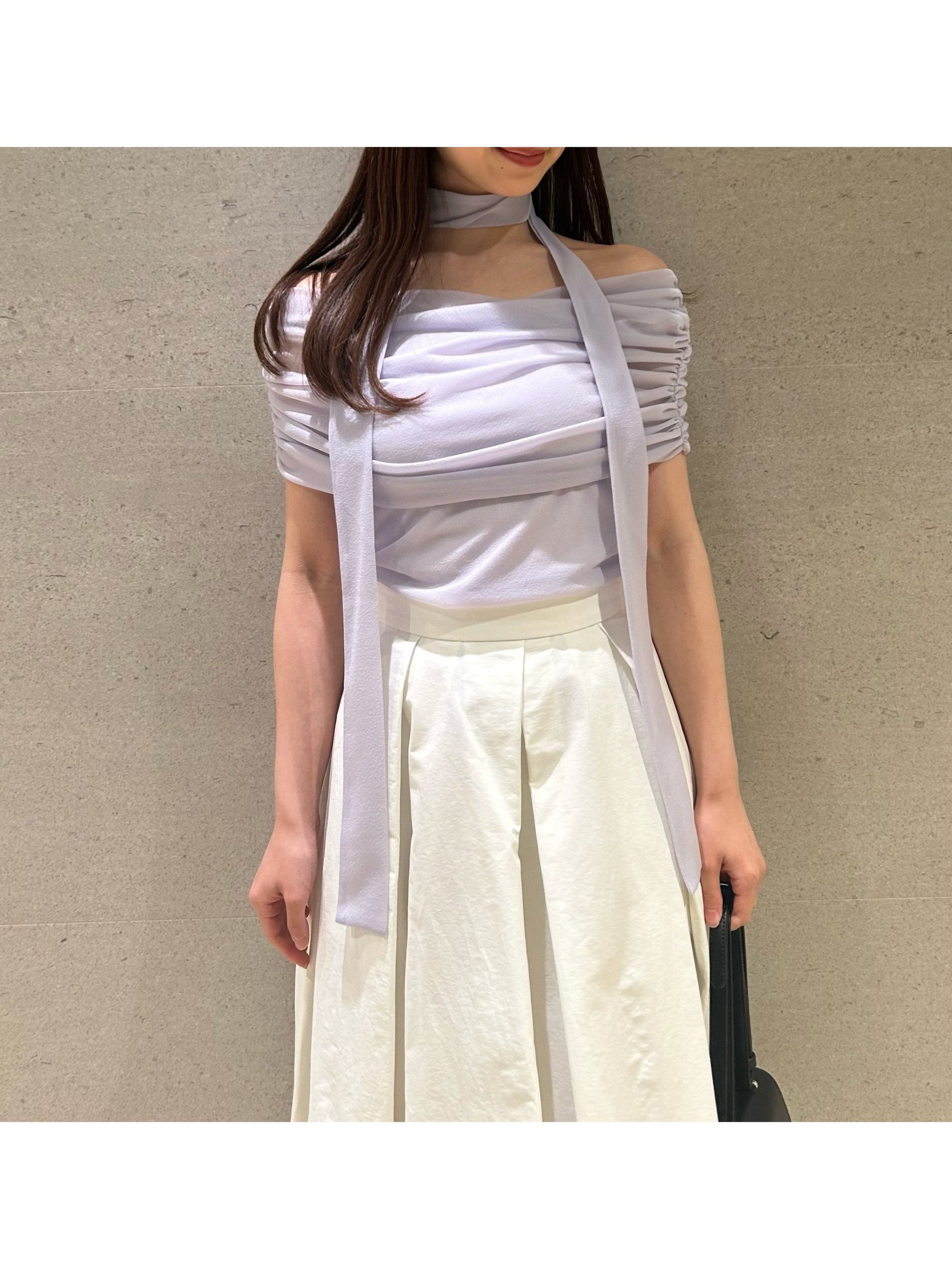 【スナイデル/SNIDEL】のギャザーアシメカットプルオーバー インテリア・キッズ・メンズ・レディースファッション・服の通販 founy(ファニー) 　ファッション　Fashion　レディースファッション　WOMEN　トップス・カットソー　Tops/Tshirt　プルオーバー　Pullover　おすすめ　Recommend　アクセサリー　Accessories　ウェーブ　Wave　カットソー　Cut And Sew　ギャザー　Gather　シアー　Sheer　シフォン　Chiffon　ショルダー　Shoulder　ストレート　Straight　チョーカー　Choker　デコルテ　Decolletage　トレンド　Trend　ドレープ　Drape　ノースリーブ　No Sleeve　フィット　Fit　ボトム　Bottom　ラベンダー　Lavender　夏　Summer　春　Spring　S/S・春夏　Ss・Spring/Summer　LAV[071]|ID: prp329100004546101 ipo3291000000032121665