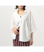 【ベイフロー/BAYFLOW】のサイドリボンがポイント シアーシャーリングシャツ オフホワイト11|ID: prp329100004546104 ipo3291000000032681226