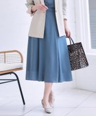 【リフレクト/Reflect】の【夏SALE/マシンウォッシュ可/ウエスト総ゴム/セットアップ可】エアリーロングスカート ブルー|ID: prp329100004546109 ipo3291000000032688434