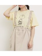 【サマンサモスモス/Samansa Mos2】の【PEANUTS*Samansa Mos2】ぽこぽこ刺繍Tee 人気、トレンドファッション・服の通販 founy(ファニー) ファッション Fashion レディースファッション Fashion for Women キャラクター Character, Licensed Characters シンプル Simple, Minimal バランス Balance, Style Balance ベーシック Basic, Essential thumbnail イエロー|ID: prp329100004546117 ipo3291000000033545321