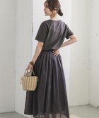 【アーバンリサーチ ドアーズ/URBAN RESEARCH DOORS】の『UR TECH』ボイルカットドッキングワンピース CHARCOAL|ID: prp329100004546150 ipo3291000000033568091