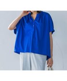 【ロートレ アモン/LAUTRE AMONT】のライクアウーヴンスキッパーカットソー≪洗濯機で洗える≫ ブルー|ID: prp329100004546242 ipo3291000000032670125