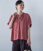 【ロートレ アモン/LAUTRE AMONT】のライクアウーヴンスキッパーカットソー≪洗濯機で洗える≫ オレンジ|ID: prp329100004546242 ipo3291000000032670131