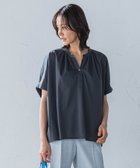 【ロートレ アモン/LAUTRE AMONT】のライクアウーヴンスキッパーカットソー≪洗濯機で洗える≫ チャコールグレー|ID: prp329100004546242 ipo3291000000032670134