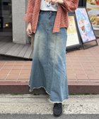 【シーピーシーエム/CPCM】のデニムマーメイドスカート 人気、トレンドファッション・服の通販 founy(ファニー) ファッション Fashion レディースファッション WOMEN スカート Skirt おすすめ Recommend デニム Denim フリンジ Fringe マーメイド Mermaid ヴィンテージ Vintage thumbnail ブルー|ID: prp329100004546246 ipo3291000000032265861
