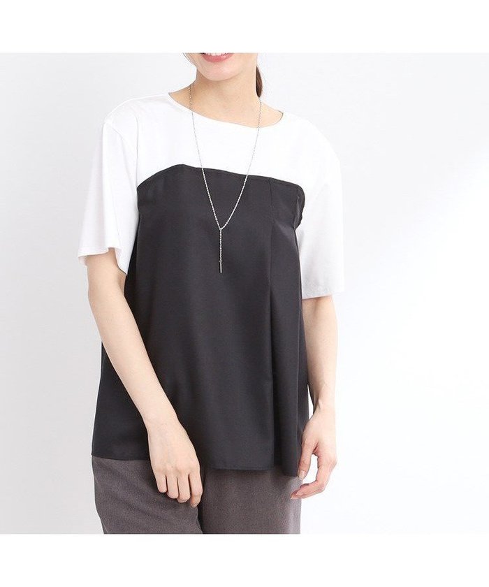 【リフレクト/Reflect】の【夏SALE/UVカット/接触冷感/マシンウォッシュ可能】レイヤード風ジャージブラウス インテリア・キッズ・メンズ・レディースファッション・服の通販 founy(ファニー) https://founy.com/ ファッション Fashion レディースファッション Ladies' Fashion Online トップス・カットソー Tops/Tshirt シャツ/ブラウス Shirts/Blouses シルケット Mercerization ビスチェ Bustier リラックス Relax 夏 Summer |ID: prp329100004546262 ipo3291000000032679676