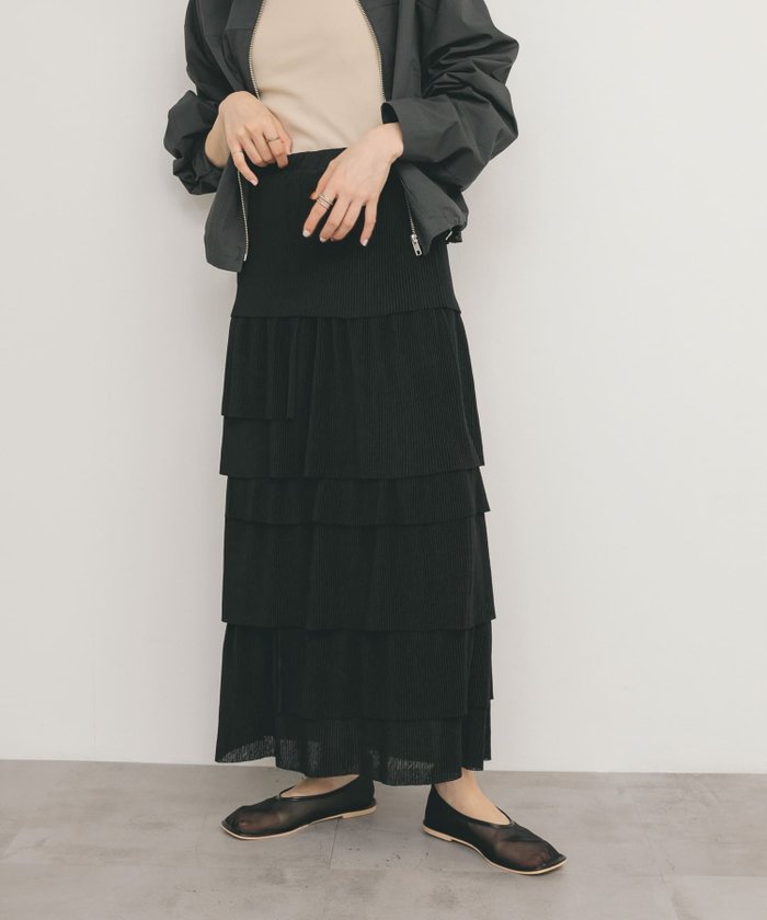 【ケービーエフ/KBF / URBAN RESEARCH】のランダムティアードスカート インテリア・キッズ・メンズ・レディースファッション・服の通販 founy(ファニー) https://founy.com/ ファッション Fashion レディースファッション Fashion for Women スカート Skirts ティアードスカート Tiered Skirts 2025年 2025 2025春夏・S/S Spring/Summer 2025 SS25 おすすめ Recommended / Our Picks コンパクト Compact, Small Size ティアードスカート Tiered Skirt, Flounced Skirt フリル Frill, Ruffle プリーツ Pleats, Pleated ベーシック Basic, Essential ランダム Random, Irregular 夏 Summer S/S・春夏 SS, Spring/Summer, Warm Season |ID: prp329100004546270 ipo3291000000032724181