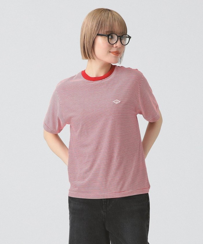 【ビームス ウイメン/BEAMS】の【Tシャツ/レディース/半袖/洗濯可/ダントン】DANTON / ストライプ Tシャツ インテリア・キッズ・メンズ・レディースファッション・服の通販 founy(ファニー) https://founy.com/ ファッション Fashion レディースファッション Fashion for Women トップス・カットソー Cut & Sew Tops シャツ・ブラウス・オフィスカジュアル Elegant Blouses & Button-Ups ロングTシャツ・Tシャツ Longline T-Shirts & Tees インナー Innerwear ストライプ Stripe, Striped Pattern スラックス Slacks, Dress Pants デニム Denim, Jeans Material なめらか Smooth, Silky Texture 半袖 Short Sleeve, Half Sleeve おすすめ Recommended / Our Picks |ID: prp329100004546283 ipo3291000000032730701