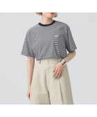 【ビームス ウイメン/BEAMS】の【Tシャツ/レディース/半袖/洗濯可/ダントン】DANTON / ストライプ Tシャツ NAVY×WHITE|ID: prp329100004546283 ipo3291000000032730708