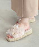 【ランダ/RANDA】のボリュームフラワーミュールサンダル 人気、トレンドファッション・服の通販 founy(ファニー) ファッション Fashion レディースファッション WOMEN クッション Cushion シフォン Chiffon ビジュー Bijou フラワー Flower 夏 Summer 春 Spring S/S・春夏 Ss・Spring/Summer thumbnail PINK|ID: prp329100004546300 ipo3291000000032122773