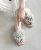 【ランダ/RANDA】のボリュームフラワーミュールサンダル 人気、トレンドファッション・服の通販 founy(ファニー) ファッション Fashion レディースファッション WOMEN クッション Cushion シフォン Chiffon ビジュー Bijou フラワー Flower 夏 Summer 春 Spring S/S・春夏 Ss・Spring/Summer thumbnail BLUE|ID: prp329100004546300 ipo3291000000032122775