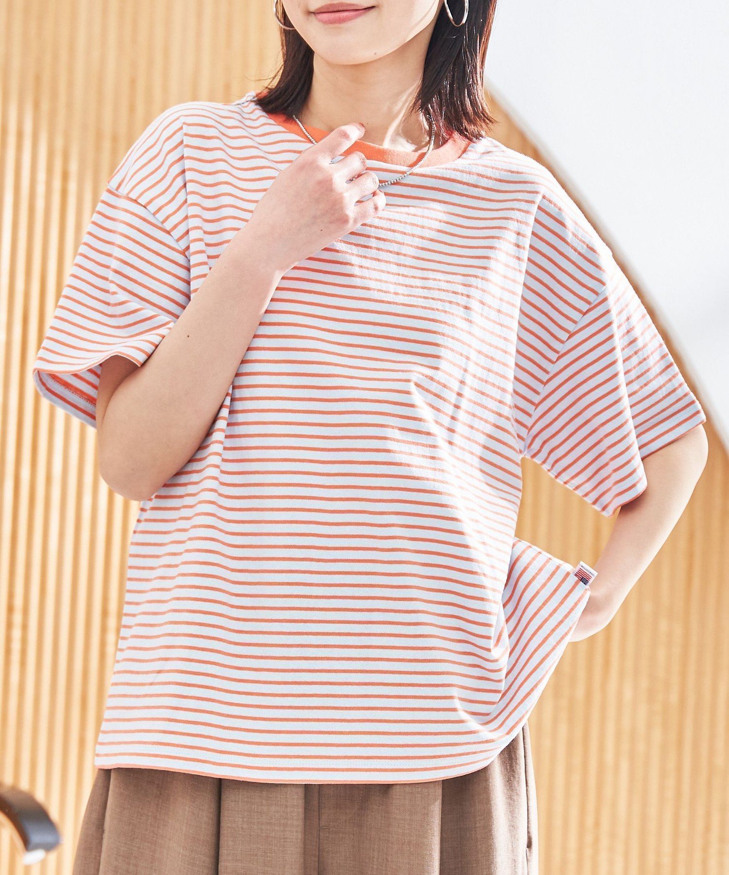 【コーエン/COEN】のコットンレトロボーダー半袖シャツ 人気、トレンドファッション・服の通販 founy(ファニー) 　ファッション　Fashion　レディースファッション　WOMEN　トップス・カットソー　Tops/Tshirt　シャツ/ブラウス　Shirts/Blouses　おすすめ　Recommend　カラフル　Colorful　シンプル　Simple　ベーシック　Basic　ボーダー　Border　リラックス　Relax　人気　Popularity　半袖　Short Sleeve　夏　Summer　 other-1|ID: prp329100004546334 ipo3291000000032204112