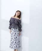 【ナチュラル ビューティー ベーシック/NATURAL BEAUTY BASIC】のぼかしフラワーナロースカート 人気、トレンドファッション・服の通販 founy(ファニー) ファッション Fashion レディースファッション WOMEN スカート Skirt おすすめ Recommend サテン Satin バイアス Bias フェミニン Feminine フラワー Flower プリント Print モザイク Mosaic 春 Spring thumbnail クロ系2|ID: prp329100004546342 ipo3291000000032202978