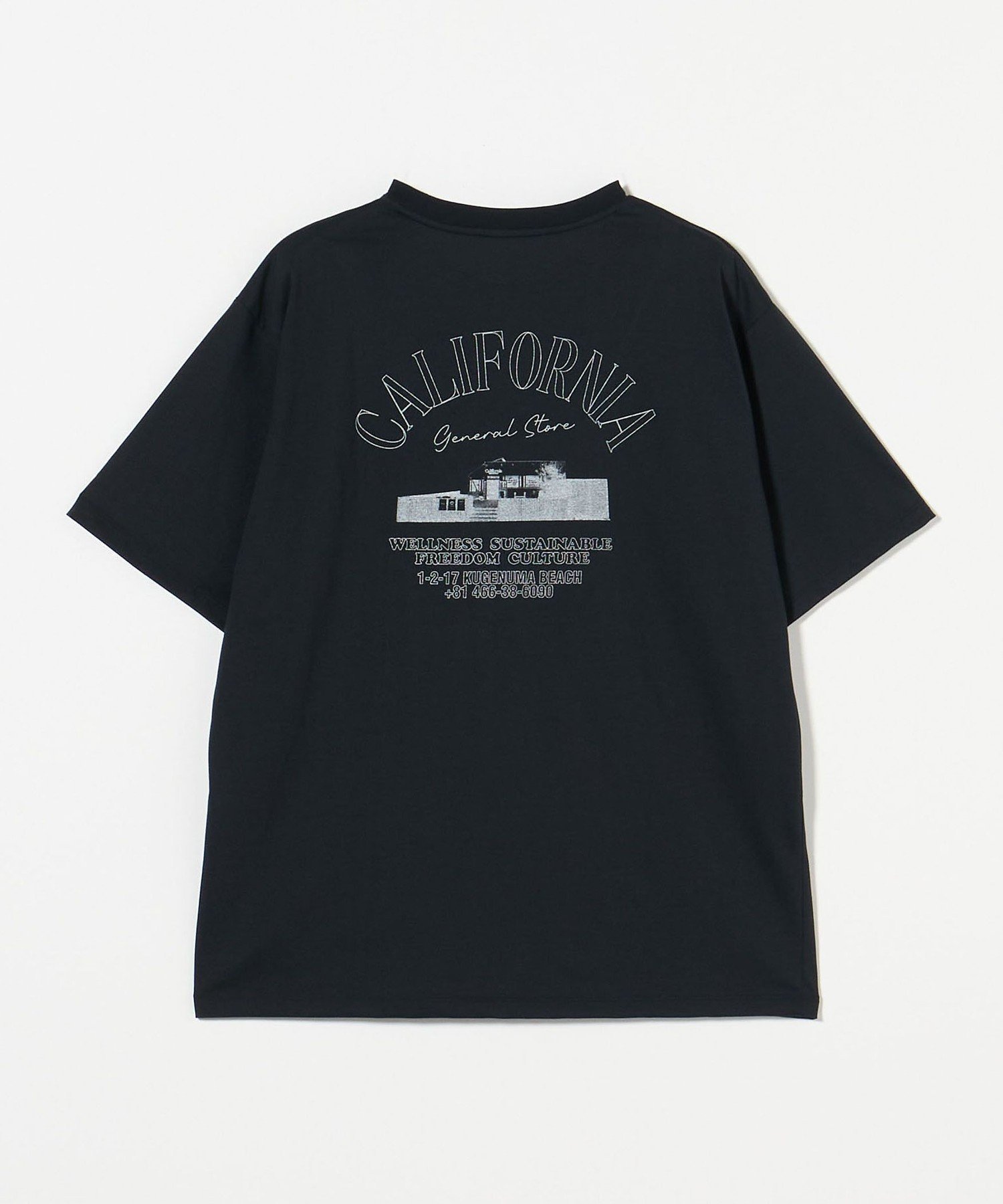 【ビューティ&ユース ユナイテッドアローズ/BEAUTY&YOUTH / UNITED ARROWS】のCGS. スーベニア ラック Tシャツ -吸水速乾 紫外線軽減- インテリア・キッズ・メンズ・レディースファッション・服の通販 founy(ファニー) 　ファッション　Fashion　レディースファッション　Fashion for Women　トップス・カットソー　Cut & Sew Tops　シャツ・ブラウス・オフィスカジュアル　Elegant Blouses & Button-Ups　ロングTシャツ・Tシャツ　Longline T-Shirts & Tees　グラフィック　Graphic, Graphic Design　フロント　Front, Front Design　プリント　Print, Printed Pattern　リラックス　Relax, Relaxed Fit　吸水　Absorbent, Quick-Dry　BLACK|ID: prp329100004546360 ipo3291000000032658086