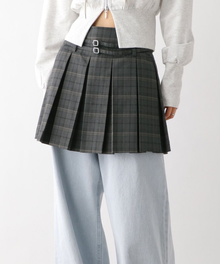 【ヘザー/Heather】のWベルトプリーツミニスカート インテリア・キッズ・メンズ・レディースファッション・服の通販 founy(ファニー) https://founy.com/ ファッション Fashion レディースファッション WOMEN スカート Skirt ミニスカート Mini Skirts ベルト Belts おすすめ Recommend ダブル Double デニム Denim プリーツ Pleats ミニスカート Mini Skirt エレガント 上品 Elegant |ID: prp329100004546368 ipo3291000000032254186