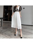 【ミニミニストア/miniministore】のフレアスカート キャザー ロングスカート 人気、トレンドファッション・服の通販 founy(ファニー) ファッション Fashion レディースファッション WOMEN スカート Skirt Aライン/フレアスカート Flared A-Line Skirts ロングスカート Long Skirt なめらか Smooth サテン Satin フェミニン Feminine フレア Flare ラベンダー Lavender ロング Long 夏 Summer 春 Spring S/S・春夏 Ss・Spring/Summer 楽ちん Easy 無地 Plain Color A/W・秋冬 Aw・Autumn/Winter・Fw・Fall-Winter thumbnail ホワイト|ID: prp329100004546399 ipo3291000000032123423