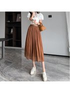 【ミニミニストア/miniministore】のフレアスカート キャザー ロングスカート 人気、トレンドファッション・服の通販 founy(ファニー) ファッション Fashion レディースファッション WOMEN スカート Skirt Aライン/フレアスカート Flared A-Line Skirts ロングスカート Long Skirt なめらか Smooth サテン Satin フェミニン Feminine フレア Flare ラベンダー Lavender ロング Long 夏 Summer 春 Spring S/S・春夏 Ss・Spring/Summer 楽ちん Easy 無地 Plain Color A/W・秋冬 Aw・Autumn/Winter・Fw・Fall-Winter thumbnail キャメルブラウン|ID: prp329100004546399 ipo3291000000032123427