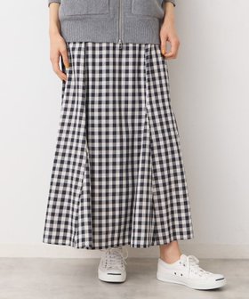 【デッサン/Dessin】の【洗える・4サイズ展開】チェック柄マーメイドスカート(XS~L) 人気、トレンドファッション・服の通販 founy(ファニー) ファッション Fashion レディースファッション WOMEN スカート Skirt スウェット Sweat スポーティ Sporty チェック Check ポケット Pocket マーメイド Mermaid 洗える Washable |ID:prp329100004546448